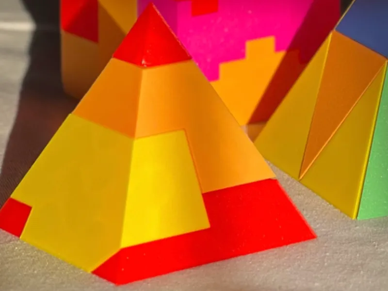 3D Puzzle "Piramide"