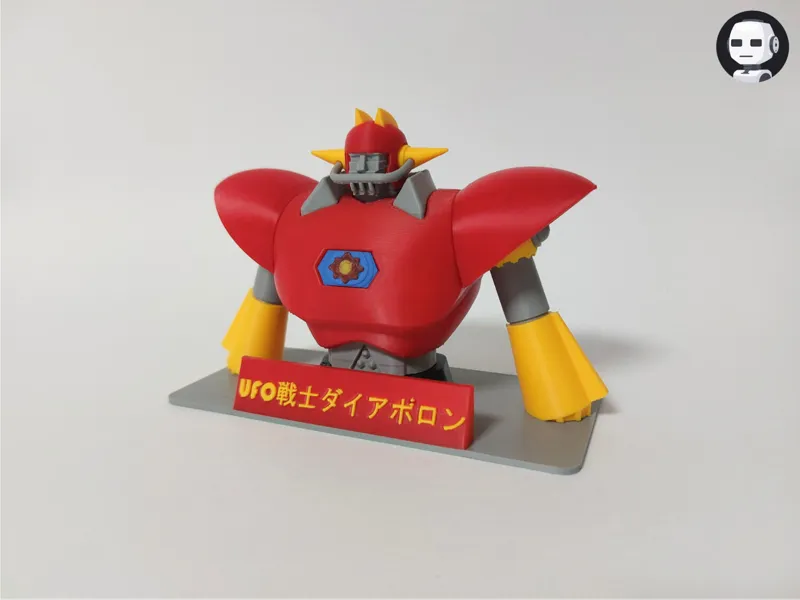 UFO Diapolon Model Kit - Retro Robot Tribute