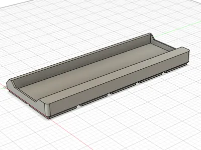 Gridfinity SMD Magazine Storage Rail