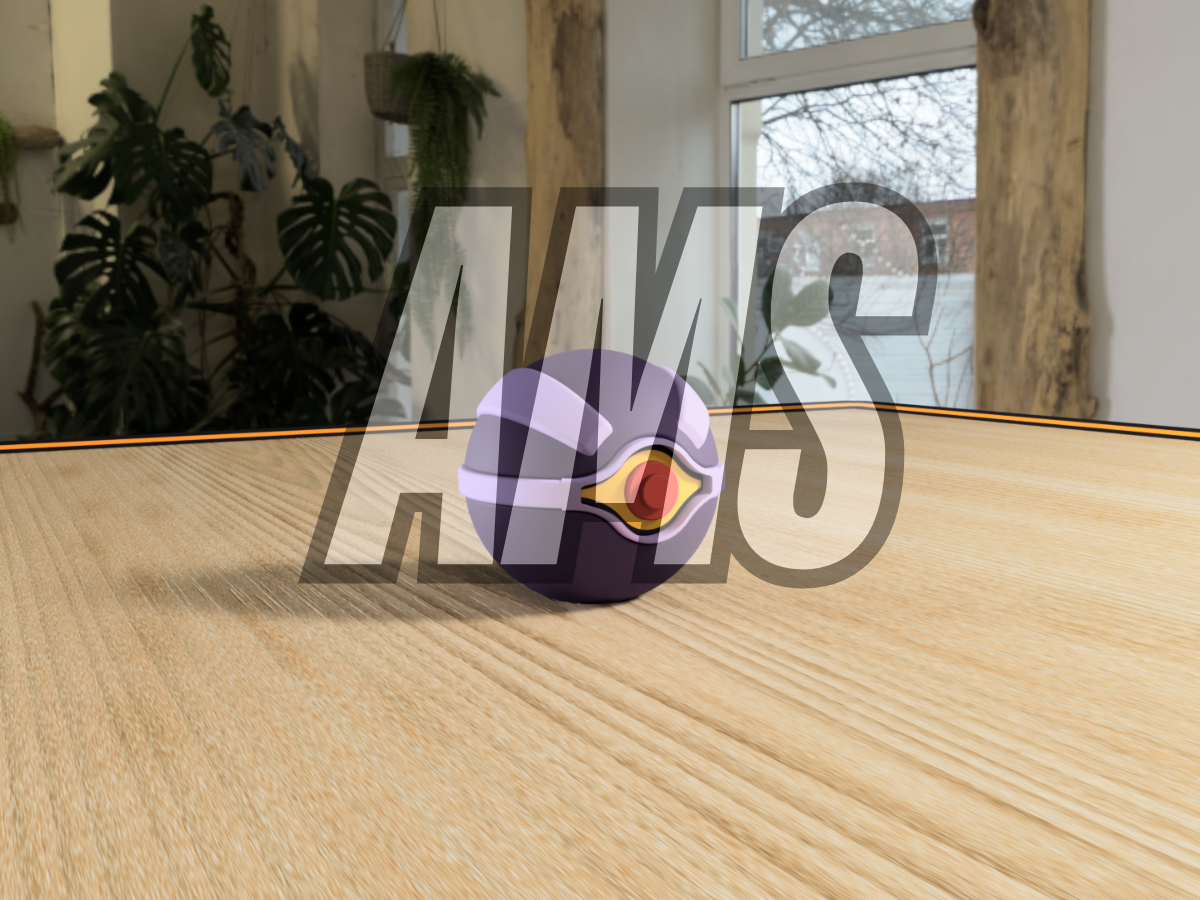 Miniatura 2 do modelo 3D Clone Ball (Mewtwo Ball)