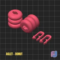 Chunky Aglet - Donut