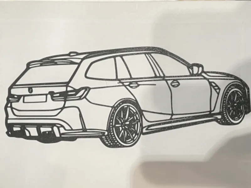 BMW M3 Touring Wallart