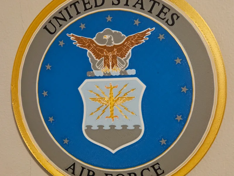 United States Air Force wall decor