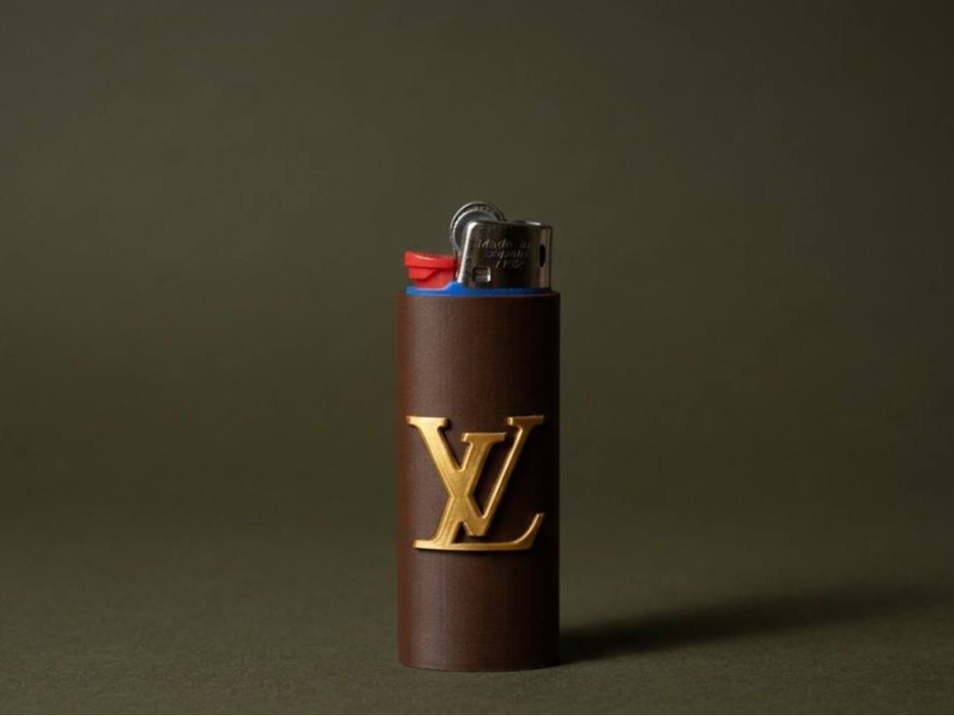 Miniatura 1 do modelo 3D Porta accendino bic LV Louis Vuitton