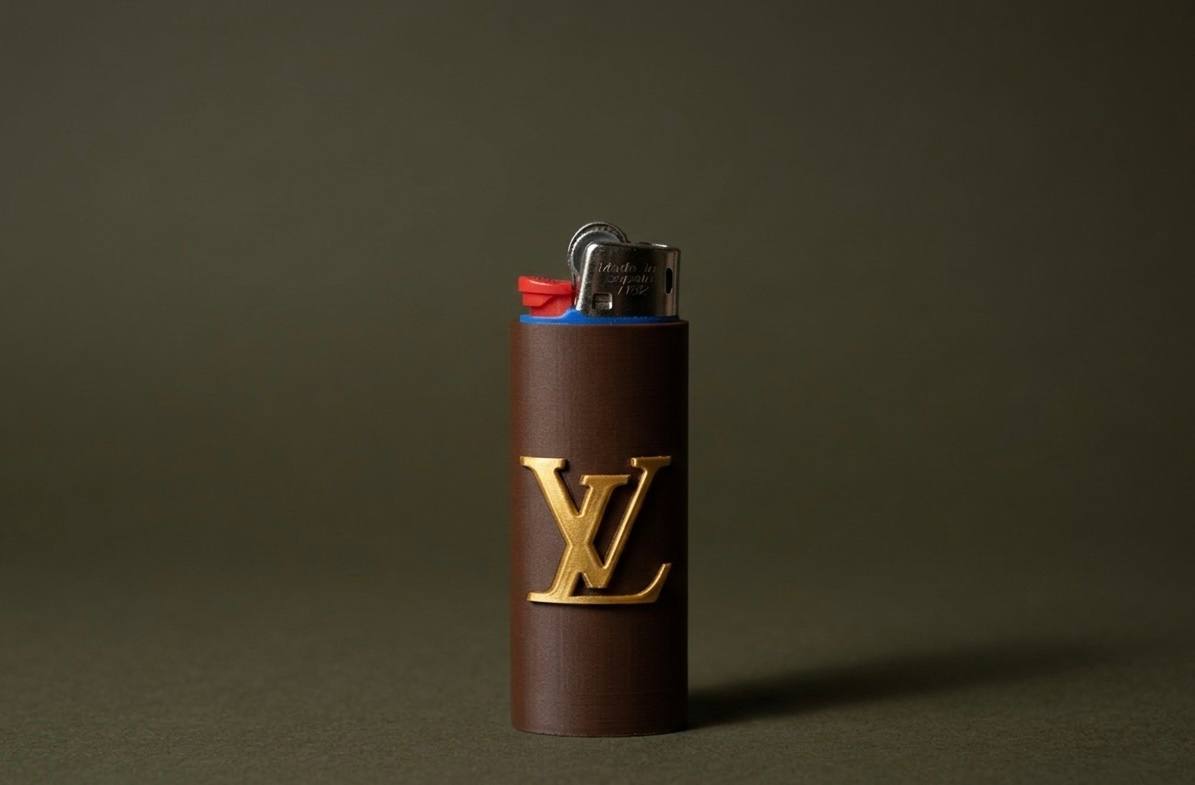 Miniatura 2 do modelo 3D Porta accendino bic LV Louis Vuitton