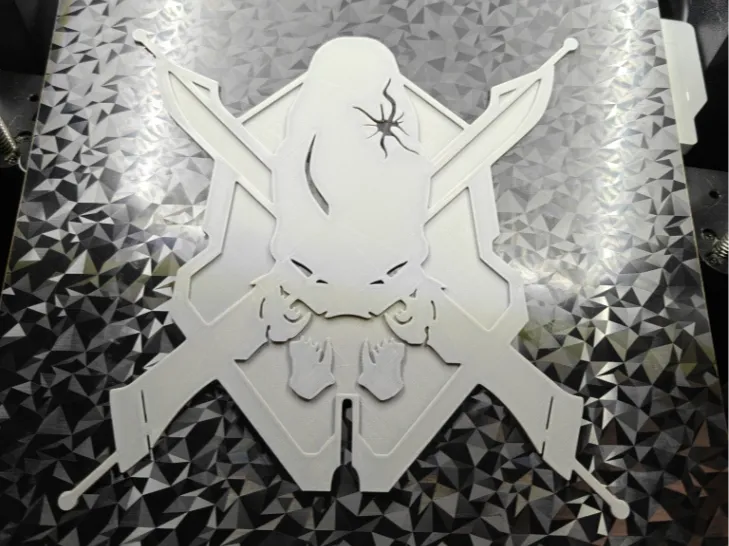 Halo 3 Legendary Frame Back- Layered Halo Helmet