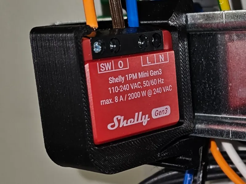 Mount for Shelly Mini Gen 3 & Gen 4
