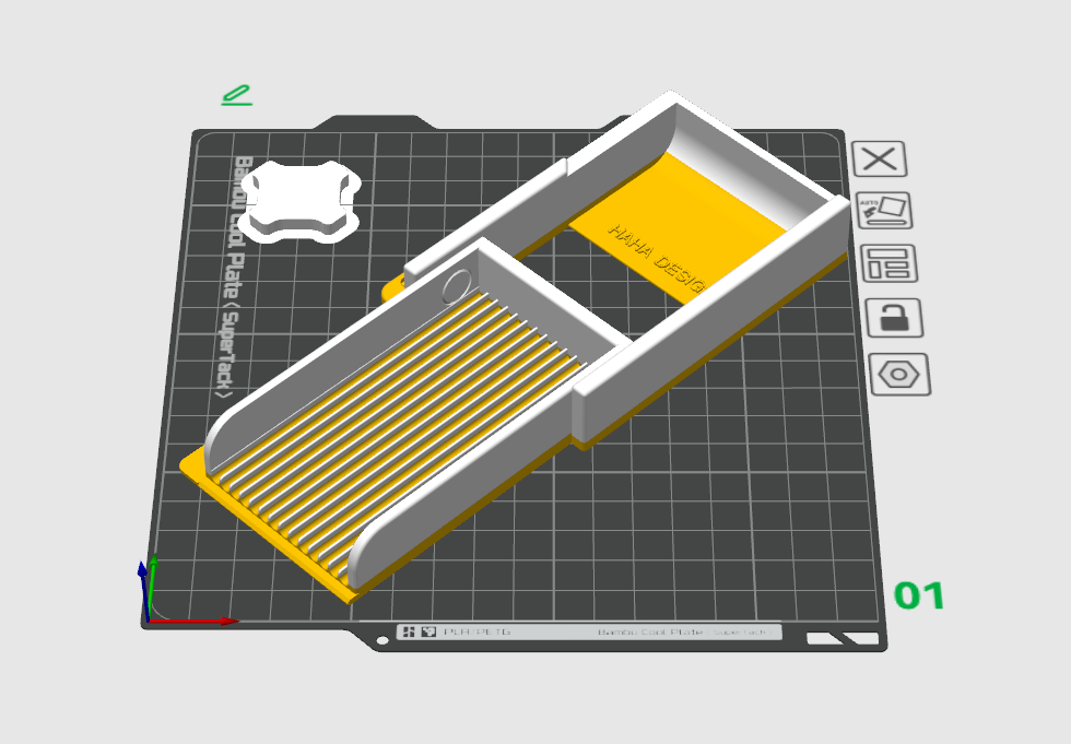 Miniatura 2 do modelo 3D 文件夹拼豆铲
