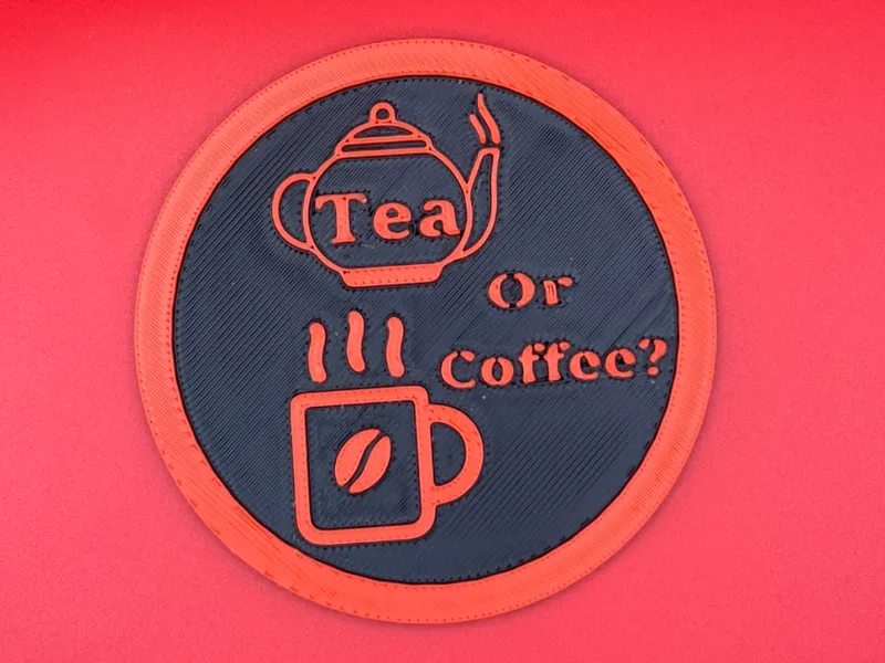 tea or coffee coaster