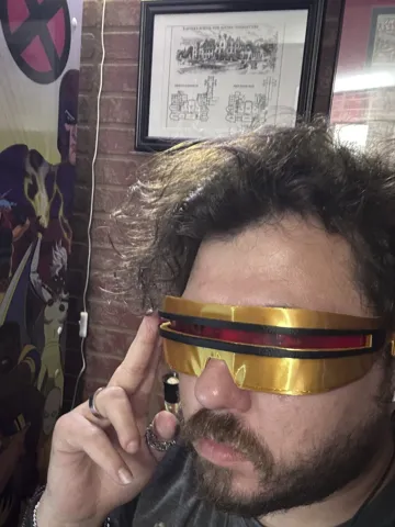 Accesorio para impresora 3D: Cyclops Visor Inspired by Avengers Doomsday NO AMS — vista de referencia 4