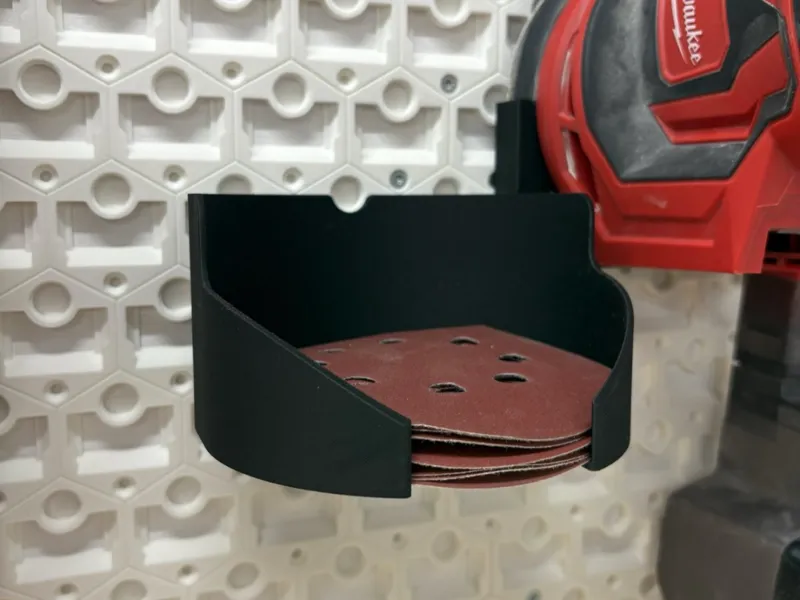 GOEWS 125mm orbiter sandpaper holder stackable