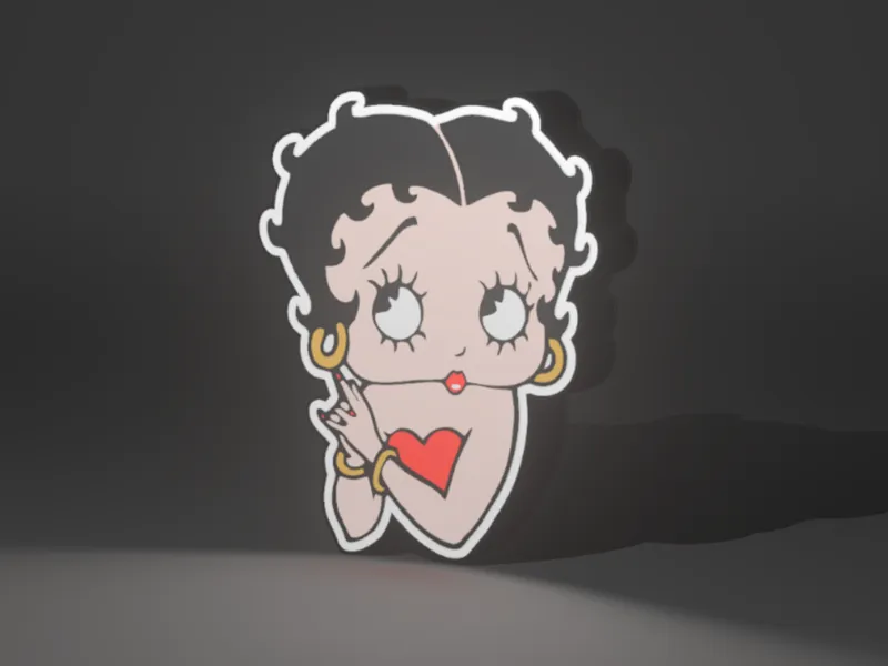 Betty Boop LightBox