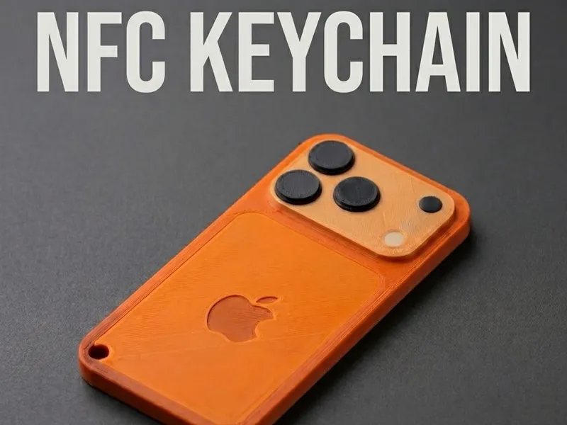 Smart iPhone 17 Pro NFC Keychain