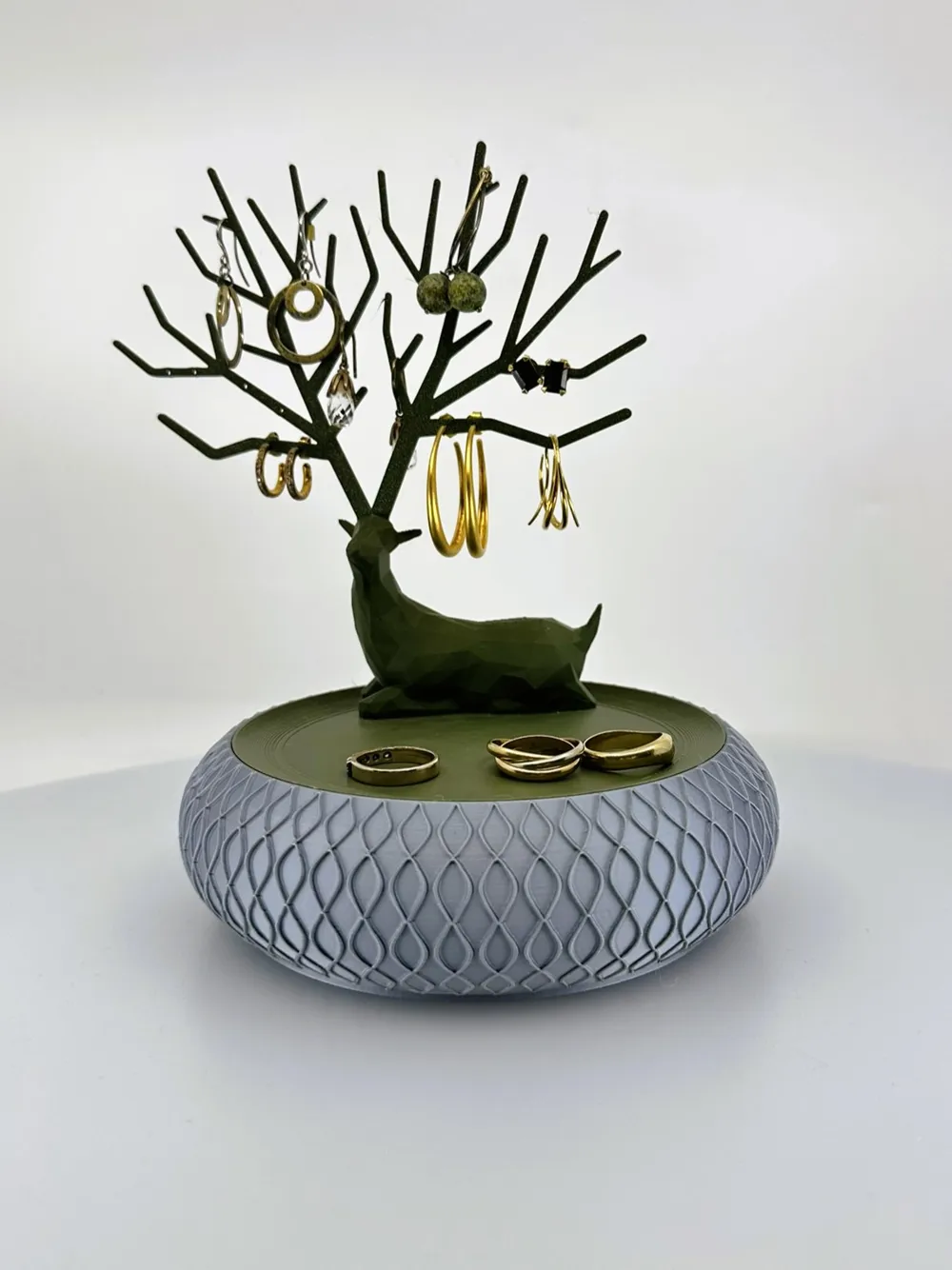 Jewelry box V2 - Curved pattern - Free 3D Print Model - MakerWorld