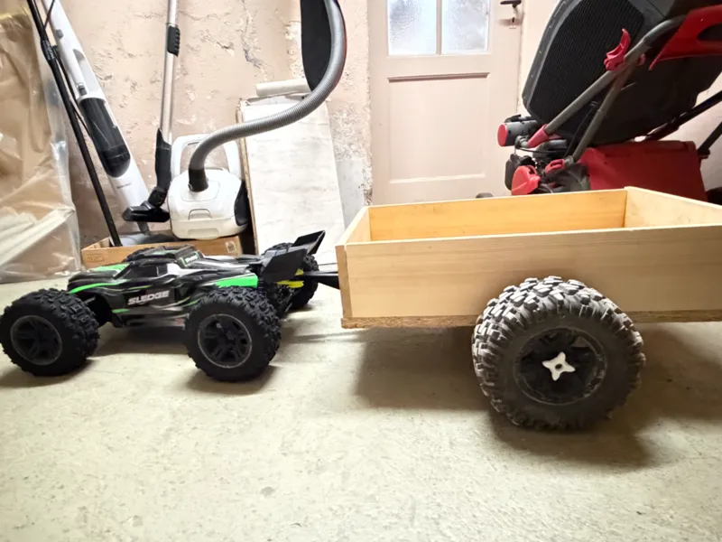 Traxxas Sledge compatible Trailer Hitch -EasyMount