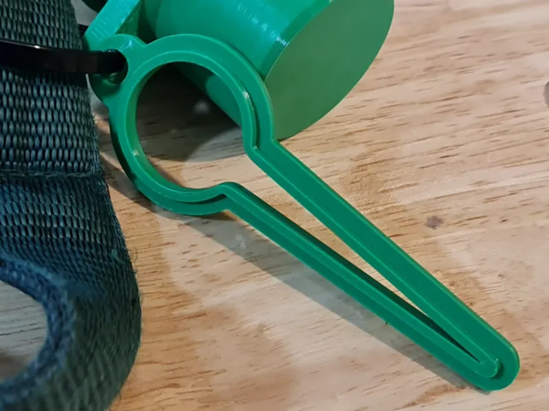 Dog poop bag holder