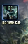 15mm BIG snap clip 0.2mm layer, 2 walls, 15% infill