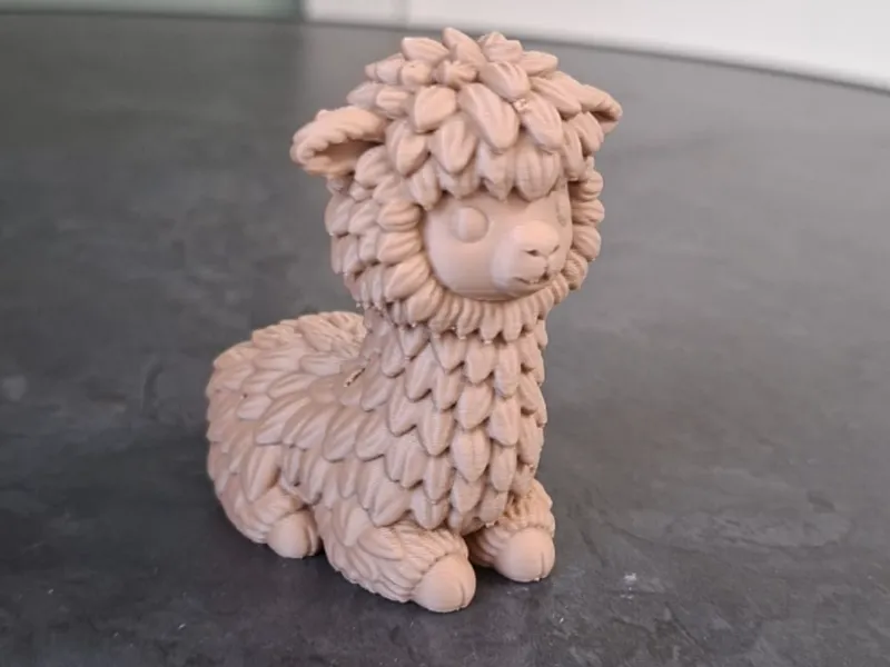 Cute Alpaca – Adorable Farm Figurine