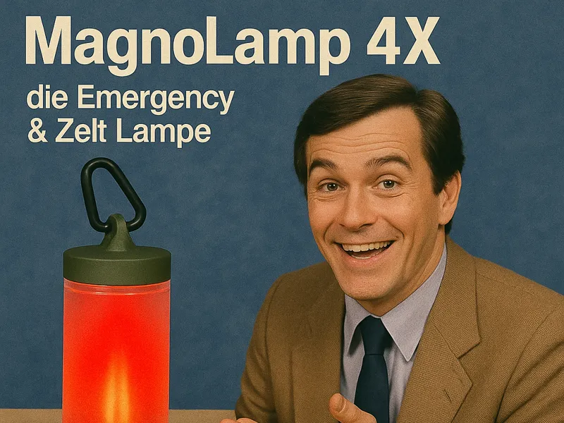 MagnoLamp 4X – die Emergency & Zelt Lampe