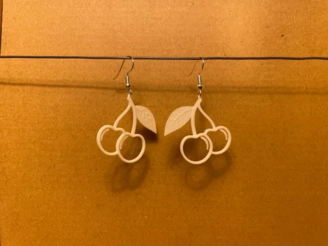 Cherry Earrings view 2