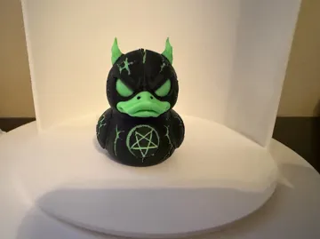 Modelo para impresión 3D: Demonic Duck — vista de referencia 3