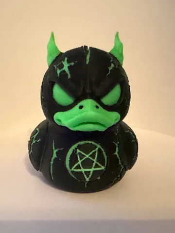Modelo para impresión 3D: Demonic Duck — vista de referencia 2