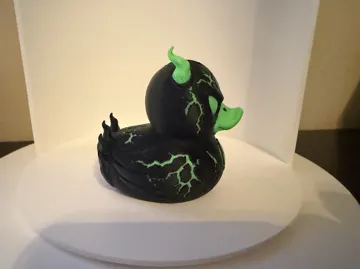 Modelo para impresión 3D: Demonic Duck — vista de referencia 4