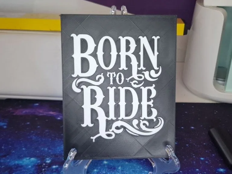 Quadretto Born to ride