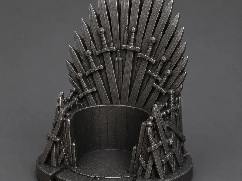 Game of Thrones Inspired Iron Throne Cup Holder 