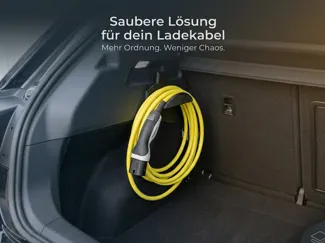 5 Meter Ladekabel E-Auto Halter Kofferraum Hacken