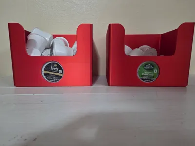 Bin for K Cup Coffee Pods.