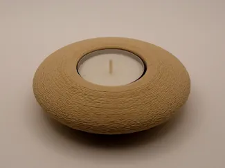 Fuzzy Tealight Holder