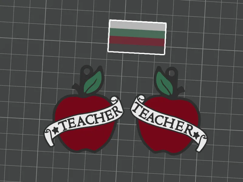 Teacher Keychain