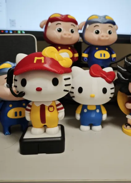 Hello Kitty Meow 15cm Single Color Parts NO AMS - Free 3D Print Model ...