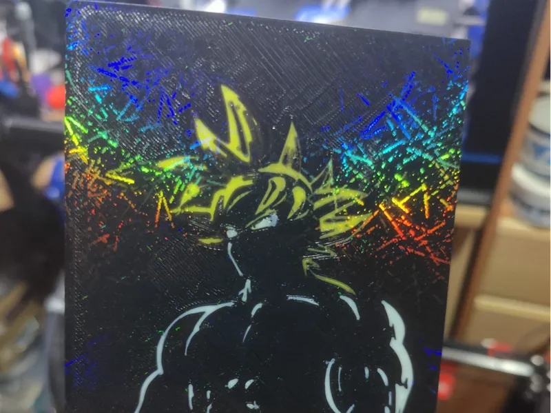 Goku Músculos contrastes