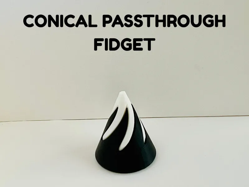 Conical Passthrough Fidget