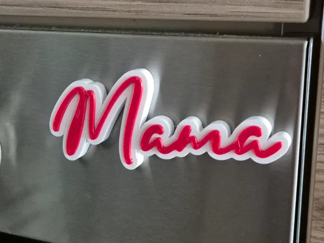 Mama magnet Pinboard, refrigerator etc.
