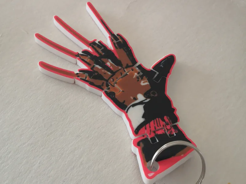 Flexi Freddy Glove keychain