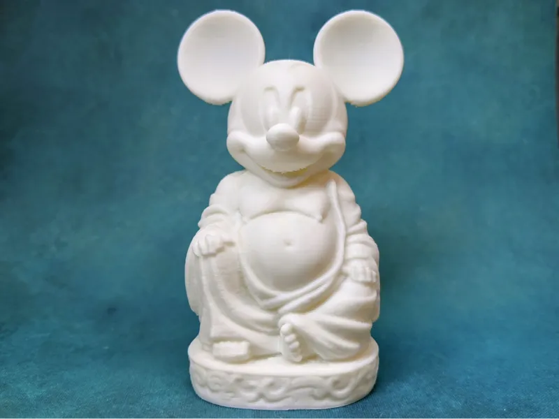 Mickey Mouse Buddah