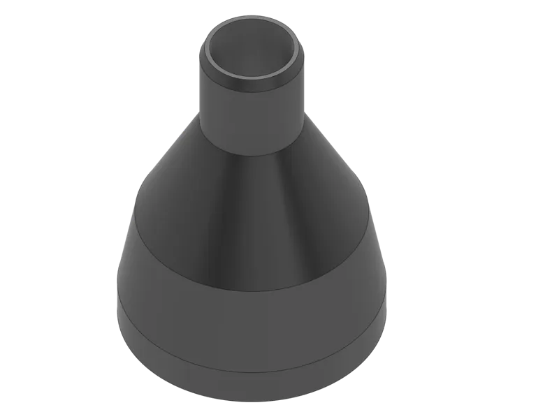 CPAP tube hairdryer adapter (customizable)