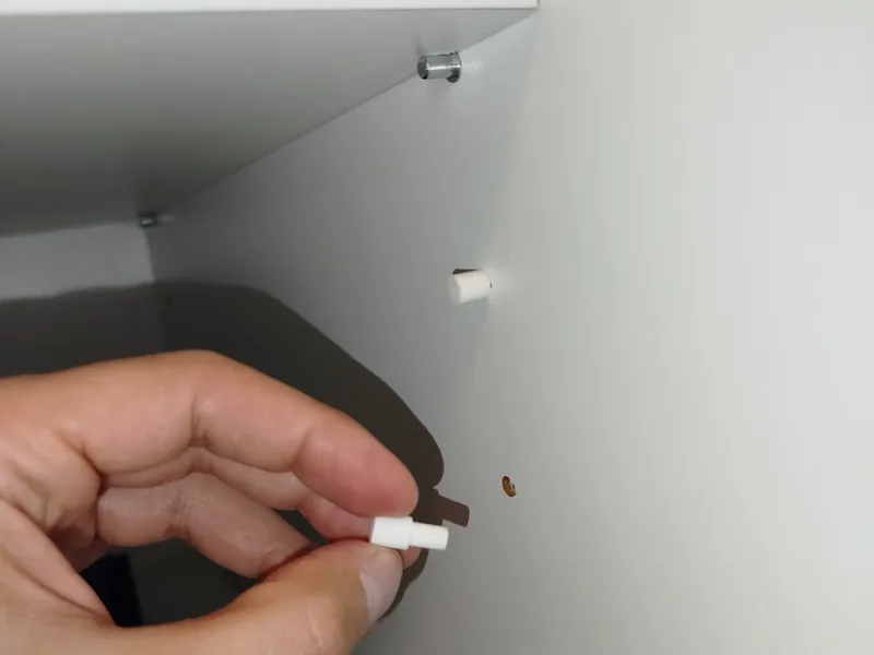 Wardrobe pin 5 mm
