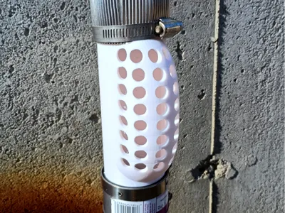 Sump pump freeze guard 2" pvc