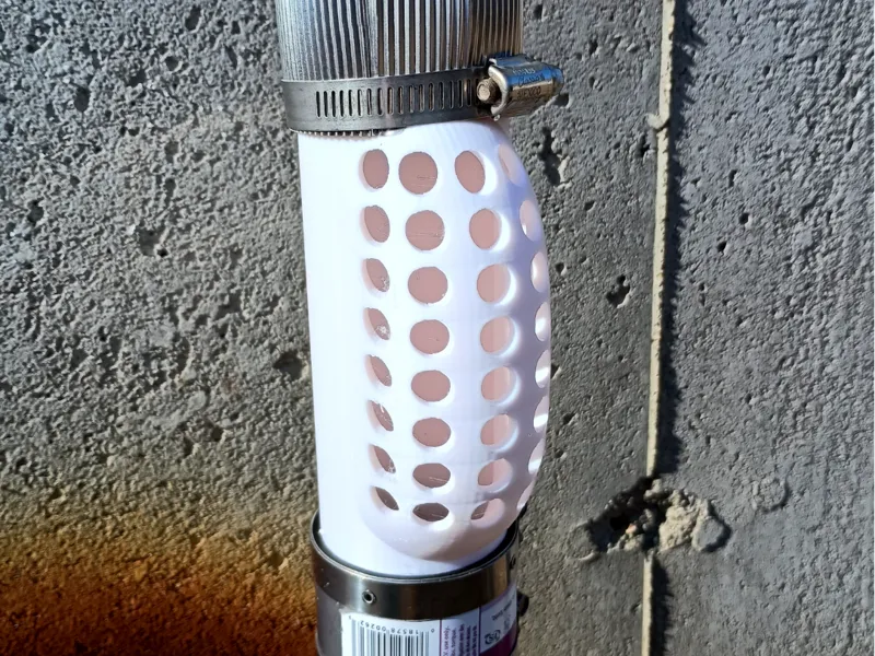 Sump pump freeze guard 2" pvc
