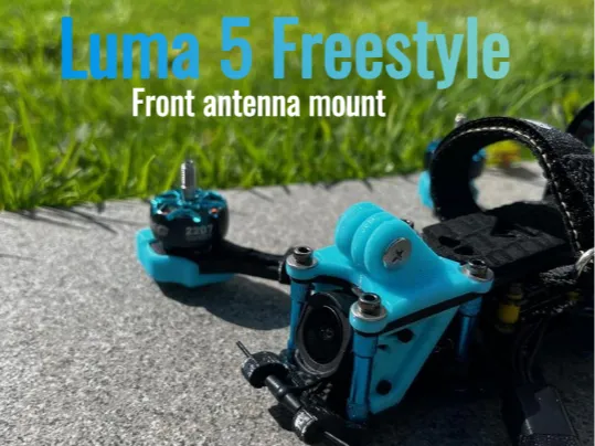 Luma 5 Front Bumper with Antenna 