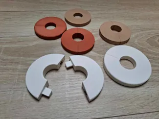 Wall pipe cover