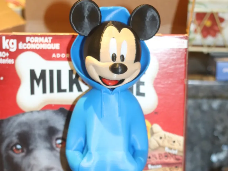URBAN BUGS MICKEY MOUSE HOOD DOWN, BUTTONS & FEET
