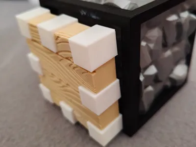 Minecraft piston block