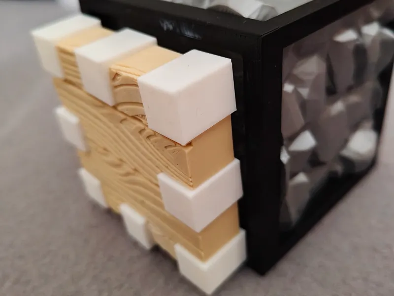 Minecraft piston block
