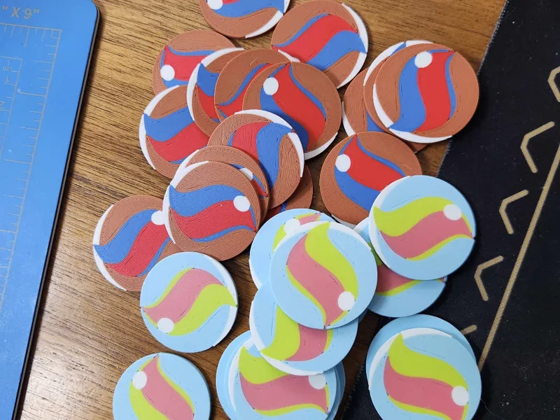Megastone coins/ability markers