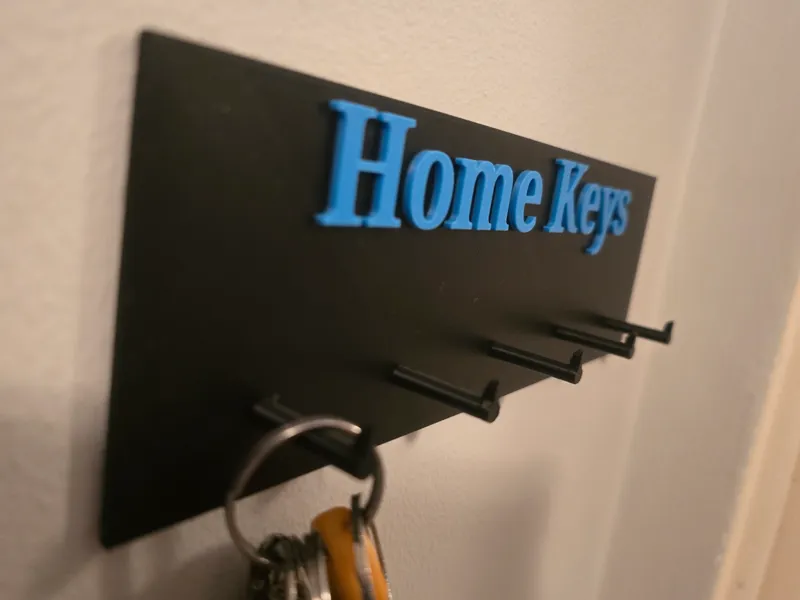 Simple Key hanger (5 hooks)